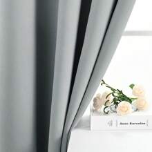 1pc/2pcs Blackout Short Kitchen Curtains, Suitable For Cabinet Sink Windows, Are Small Half-Curtains, And Also Applicable To RVs, Basements, Bathrooms And Sunrooms,Room Decor