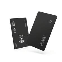 1 Pack New Smart Wallet Tracker Card, Ultra-Thin Bluetooth Tracker, Supports Wireless Charging (Wireless Charger Not Included), Compatible With Apple Find My, IP68 Waterproof, Can Be Used To Track Wallets, Luggage Tags, Phones, Passports And Other Items.