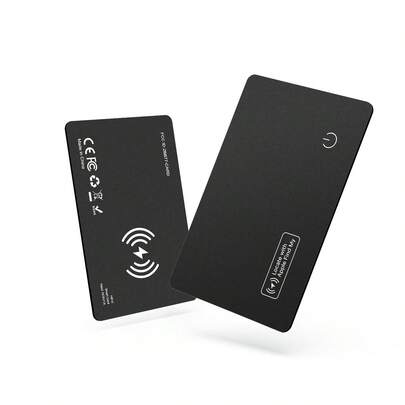 1 Pack New Smart Wallet Tracker Card, Ultra-Thin Bluetooth Tracker, Supports Wireless Charging (Wireless Charger Not Included), Compatible With Apple Find My, IP68 Waterproof, Can Be Used To Track Wallets, Luggage Tags, Phones, Passports And Other Items.