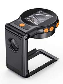 500X Magnification Autofocus, 2MP HD , 2" IPS Screen, 8 LEDs For Biological/ Sample/ Electronics Research, Microscope For Laboratory, Handheld Microscope, Microscope For Cell Phone Repair, Microscope With Screen, Portablepocket Microscope, Mini Microscope, Portable Microscope, Hand Held Microscope, Biological Research, Lab Equipment, Lightweight Tool, Compact Design, Highdefinition Screen, Autofocus System, Researchers, Diy Enthusiasts