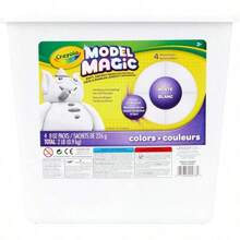 Crayola Model Magic 2磅桶裝－超輕空氣乾燥塑形黏土，可密封且可重複使用，假期日DIY手工黏土，適合兒童與教室 | 「空氣乾燥黏土」 「兒童手工藝」 「STEM玩具」 - 彩色 - 查看 4
