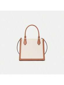 Kate Spade Túi xách đeo vai nhỏ bằng da và vải, túi đeo chéo dành cho nữ - Màu be - Xem 5