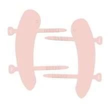 2pcs Portable Antibacterial Silicone Seat Cushion: Healthy Silicone Material, Easy To Clean And Reuse, Convenient To Carry And Install, Suitable For Travel, Hotel, And Public Places - Multicolor - View 13