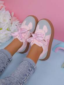 Mädchen Trainingsschuhe Kinder Sportschuhe, silberner Ballettschuh-Stil, Frühling/Herbst 2025 Neuankömmling, Kleinkind & Große Kinder - Pink - Übersicht 6