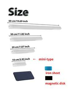 1pc LED Motion Sensor Light, Cabinet Wardrobe Light, Wireless LED Night Light, Staircase Backlighting, Rechargeable, Suitable For Room, Kitchen, Kitchen Accessories, Closet, Staircase, Hallway And Cabinet, Kitchen Decor, Bedroom Decor, Bedroom, Lamp, Light, Room Decor, Sensor Light, Kitchen Light, Battery Wall Light, Ceiling Light, Battery Light, Christmas, Halloween, LED Light, Wall Light, Bedroom Light