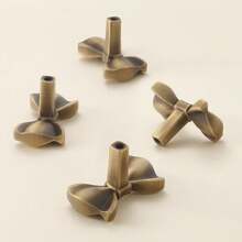 优雅黄铜蝴蝶结抽屉拉手 - 光滑橱柜门把手，适用于家居装饰，包括安装硬件橱柜和抽屉把手橱柜门把手 - 彩色 - 查看 5