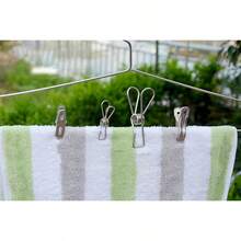 Stainless Steel Clothespins, Spring Loaded Anti-Wind Clothes Clips, Drying Clips For Clothes, Blankets, Socks