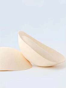 1对加厚6厘米内衣罩杯小胸垫可拆洗丰胸垫插入增加衬垫内衣文胸配件 - 杏色 - 查看 4