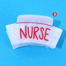 1 PC Novel Brain, Heart, Eye Hair Grab Clip Personalized Medical Student Anatomy Creative Anti Slip Hair Clip Hair Claws Claw Clips Hair Clips Hair Jaw Clip Hair Clamps Hair Clutch Hair Catcher Clip Fall Winter Hair Accessories For Women For Vacation Outfits Woman