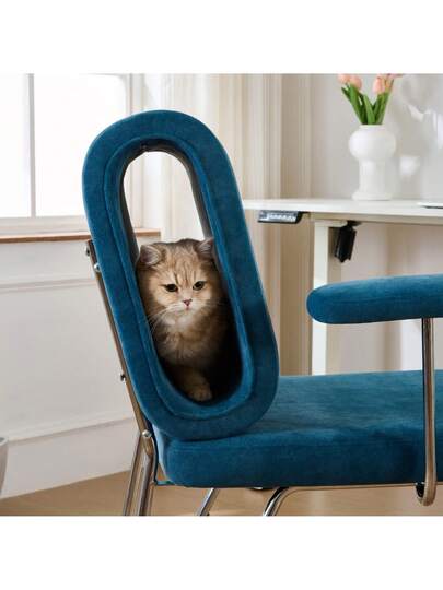 Walhai Appearance er Armchair Pet Friendly Armchair, Provides Sanctuary Cats Small Dogs, Anti Cat Scratch Fabric, Single Sofa, TV Stoel Living Room view 8