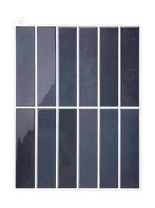 1/4/10/20片装自粘陶瓷砖，防水砖纹3D墙板 - DIY可移除自粘防溅陶瓷砖，适用于厨房、浴室和派对装饰