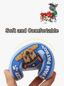 Sommerhausschuhe, blau, süßes Cartoon-Charakter-Design, mehrere Größen erhältlich, geeignet für Erwachsene und Kinder, rutschfeste Sohle, leichtes und weiches Material, konkaves Sohlendesign für Komfort, leuchtende Farben, perfekt zum Spielen drinnen/draußen, am Strand, im Pool und für den täglichen Gebrauch