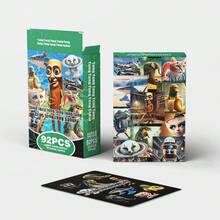 92PCS 意大利 Brainrot Animals‌ TungTungTung Sahur、LOMO 卡 Tung Tung Sahur Card、Tralalero Tralala、Lirili Larlla、Bombardiro Ctocodilo、Boneca Ambalam、Brr Brr Patapim、适合派对游戏、卡片收藏、派对礼物、主题派对游戏、生日礼物