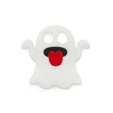 1 件装硅胶婴儿牙胶，万圣节元素鬼南瓜蝙蝠牙胶，万圣节礼物 - 彩色 - 查看 18