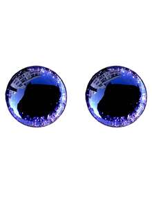16pcs 14mm 3d Sparkling Safety Eyeballs, Diy Eyes For Crochet, With Bowl Washers, Moon Crochet Amigurumi Eyeballs, For Crochet Animal Craft Eyeballs, Plush Crochet Eyeballs For Craft Halloween Decorations - Multicolor - View 17