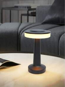 1pc Portable Touch Sensor Light, 3 Color Temperatures Adjustable, Rechargeable, Suitable For Indoor/Outdoor, Bedroom, Dining Room, Hotel, Bar Decor, Home Decor - Multicolor - View 4