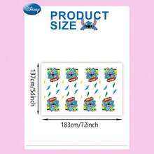 Disney 93PCS Officially Licensed Stitch Balloon Set Cute Cartoon Blue Balloon Garland Tablecloths Decoration Birthday Party Photo Background Props Banquet Graduation Anniversary Supplies Friends Family Gifts - Baby Pink - View 6