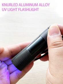 UV LED美甲灯，迷你凝胶美甲灯，便携式固化灯，适用于凝胶指甲油，专业沙龙手指和脚趾美甲灯，家用DIY - 黑色 - 查看 7