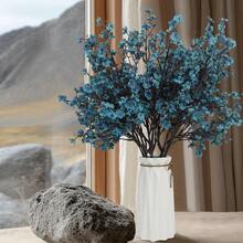 3/5pcs, Plastic Artificial Flower Bouquet, Romantic Artificial Flower Bundle For Wedding Party, Valentine Day, Gift