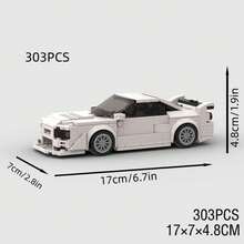 MIKEMENG Speed Racing Car Building Blocks Set, STEM Educational Creative Toy For Children, DIY Car Model Kit For Boys, Birthday/Halloween/Christmas Gift For Husband/Boyfriend, Collectible And Room Decor, Affordable Present