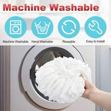 Mop Head Replacement, Base, Mop Handle For Ocedar EasyWring *-Tank System, 2 Microfiber Mop Refills, Extendable Length 30-59" Mop Handle, Base And Scrubber For All Hard-Surfaced Floor - White (* Tank System)