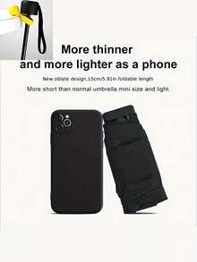 Ombrellino pieghevole piccolo, ombrellino portatile da viaggio impermeabile e tascabile, ombrellino da donna antivento e protettivo dai raggi UV, 2 in 1 con 6 stecche ultra leggero e compatto, adatto sia per uomo che donna, con struttura durevole, per sole e pioggia