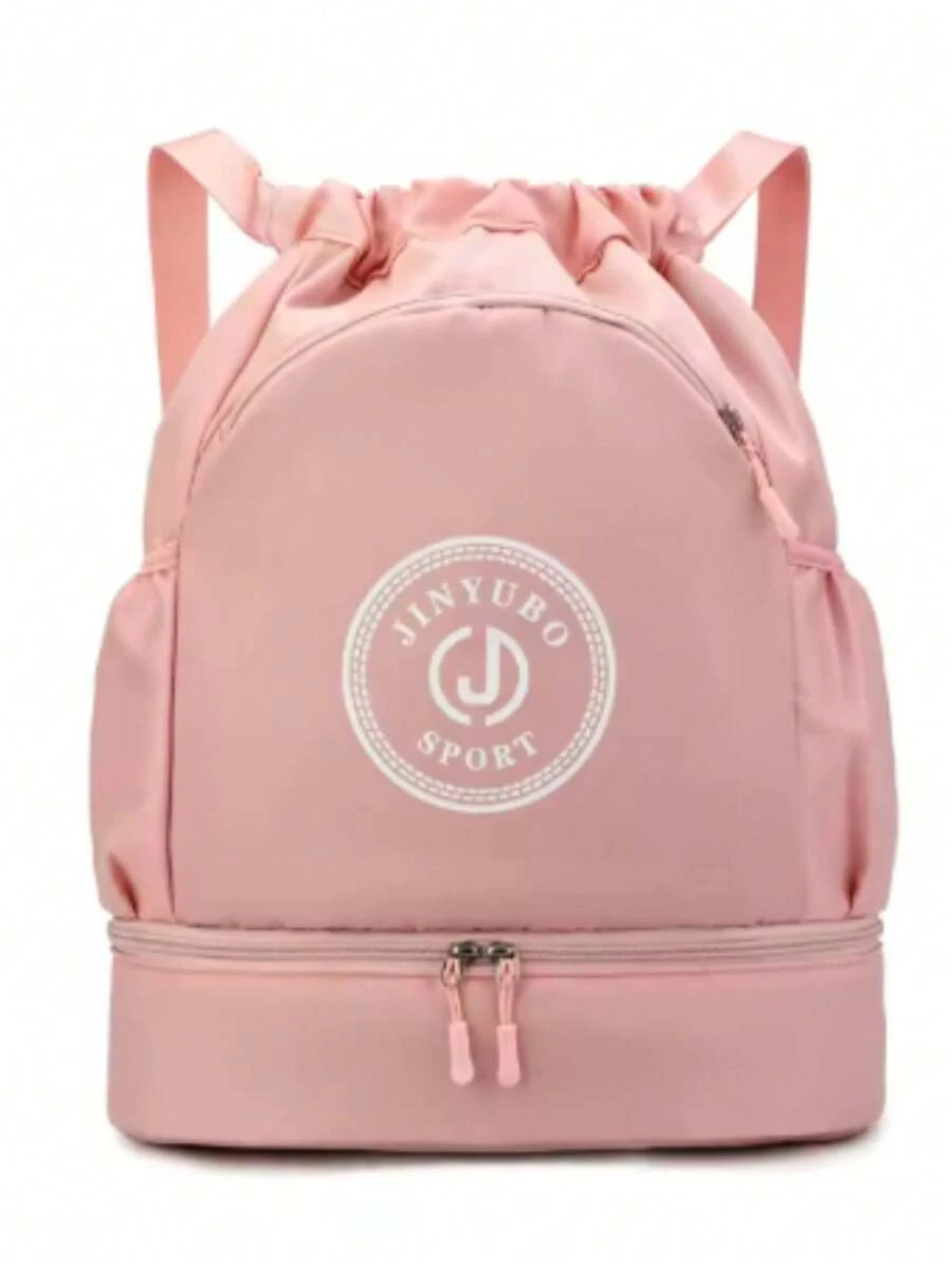 MOCHILA DEPORTIVA UNISEX, BOLSA DE VIAJE IMPERMEBLE MULTIFUNCIONAL - Rosa Tropical - Ver 1