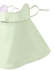 CAMEL CROWN Women's Neck Sun Protection Mask Summer Anti-Ultraviolet Full-Range Mask Facekini - Mint Green - View 2