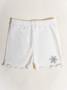 4pcs Girls' Safety Shorts, Lightweight Children's Underwear For Summer