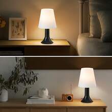 homefire Bedside Lamp Living Room Table Lamp With Cable - Table Lamp Set Of 2 Small Lamps Black E14 Table Lamps Modern Country House Style For Dining Table Bedroom - Without Bulb - 查看 4