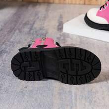 Botas de color block versátiles, de moda y con cremallera, personalizadas y creativas - Multicolor - Ver 6