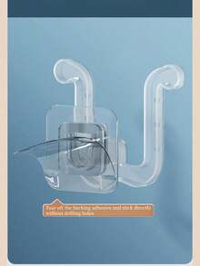 1pc/3pcs Bathroom Slippers Rack, Wall Mounted No Drilling Required, Toilet Door Hanging Drainage Shelf, Storage Organizer Rack, Wall Hook