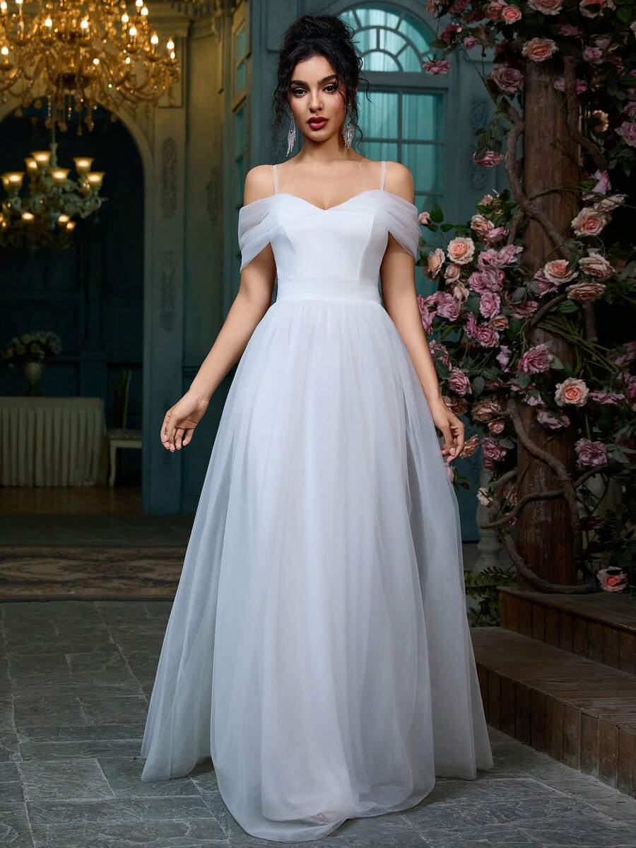 女士优雅鸡尾酒会礼服，正式超长开叉大腿晚间婚礼宾客礼服，金属面料，成熟性感，适合正式派对、毕业派对、婚礼、舞台表演、单身派对、春夏秋