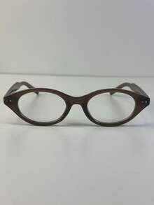 [Betsy] Women's Retro Vintage Y2K Cat Eye Glasses – Lightweight TR-90 Frame | Classic And Fashion Style - Chá de Outono - 查看 3