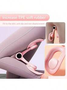 Thigh Master, dispositivo de ejercicio mejorado para fortalecer el piso pélvico, entrenador de glúteos para mujeres, reductor de muslos, equipo de ejercicio para los músculos internos de los muslos para usar en casa. - Rosa - Ver 8