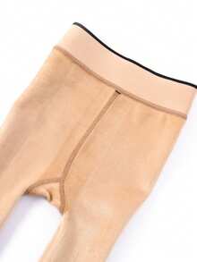 Women Leggings - Coffee Brown - View 5