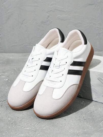 男士复古德式运动鞋 | 软底休闲运动鞋 | 灵感源自经典复古运动鞋 | 适合日常穿着、校园风和周末度假 | 2000年代复古风 | 情人节好礼之选