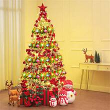 Christmas Tinsel Garland Indoor String Lights Christmas Foil Garland Suitable For Trees, Indoor Decoration, Perfect For Weddings And Holiday Celebrations New Year Decoration Holiday Decor Party Venue Room Decoration Ribbon Home Lighting Holiday String Lights 1pc 16ft Christmas Garland Tinsel Not Including Batteries Holiday Garland String Lights Sparkling LED Fairy Garland String Lights Festive Hanging Decoration Home Kitchen Room Decoration - Battery Box Color Strip - View 6