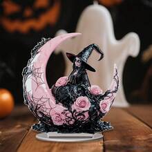 Pink Series Halloween 2D Acrylic Ornaments Ornaments - trắng - Xem 6
