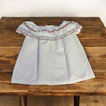 Blusa Olan Tricolor - Blanco - Ver 2
