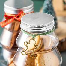 Tự làm hộp đựng thức ăn trang trí tiệc Giáng sinh, cây thông Noel hình người tuyết, chai đựng kẹo, đồ ăn vặt, nước ép, sữa, đồ dùng cho đám cưới và sinh nhật, trang trí nhà cửa và tiệc tùng. - Nhiều màu - Xem 3