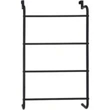 Hanging Towel Rail Modern Bathroom Towel Rack Holder With 4 Bars - Default - View 5