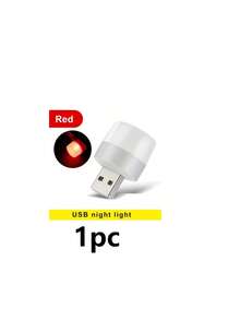 1/4/10个装迷你USB小夜灯暖白色护眼读书灯USB插头电脑移动电源充电LED夜灯 - usb迷你夜燈 - 查看 13