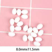 7 件圣诞礼物微型装饰娃娃屋配件 OB11 娃娃屋玩具套装摄影微型食物道具、生日礼物玩具、苔藓微景观、多肉植物场景、娃娃屋用品、海洋瓶、星瓶 DIY 材料、鸡蛋托盘 - 彩色 - 查看 10