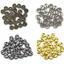 100Pcs 4 Colors Mini Metal Buttons 3mm(1/8inch) 2 Hole Round Metal Round Buttons DIY For Doll Clothes Bag Deoration Sewing Craft - Multicolor - View 10