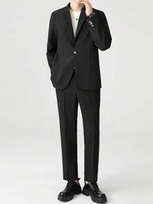 Men Suits - Black - View 2