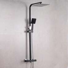 YUNRUX Bathtub & Shower Trim Systems - Black - View 1