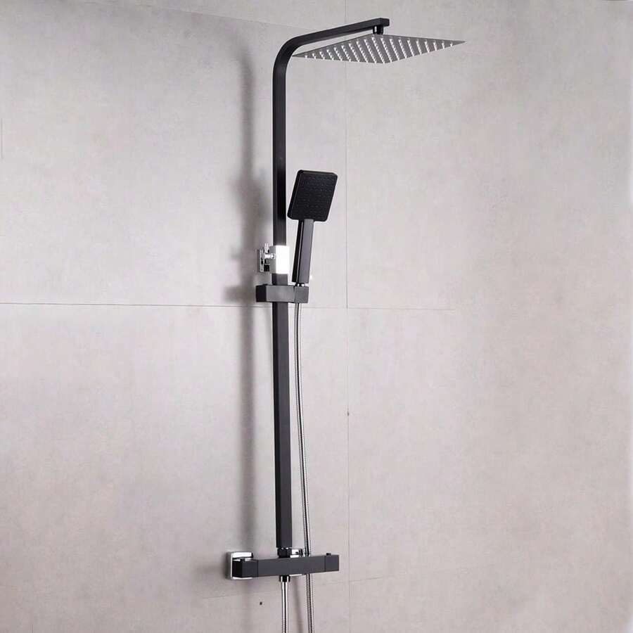 YUNRUX Bathtub & Shower Trim Systems - Black - View 1