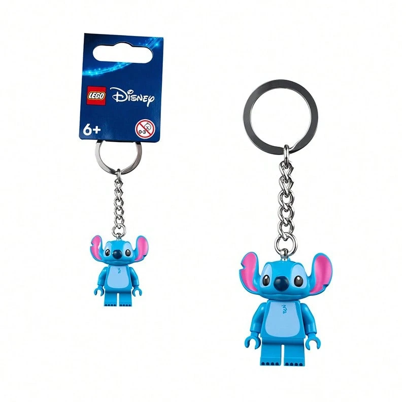 Lego 854319 Stitch Keychain Series Assembled Building Blocks Boys And Girls Toy Gifts - Multicolor - View 1
