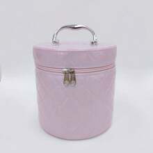 3 Stücke tragbare Eimer Makeup Koffer, große Kapazität, mit Handgriff und Spiegel, staubdicht, 20*20*20cm, 17*17*17cm, 15*15*15cm